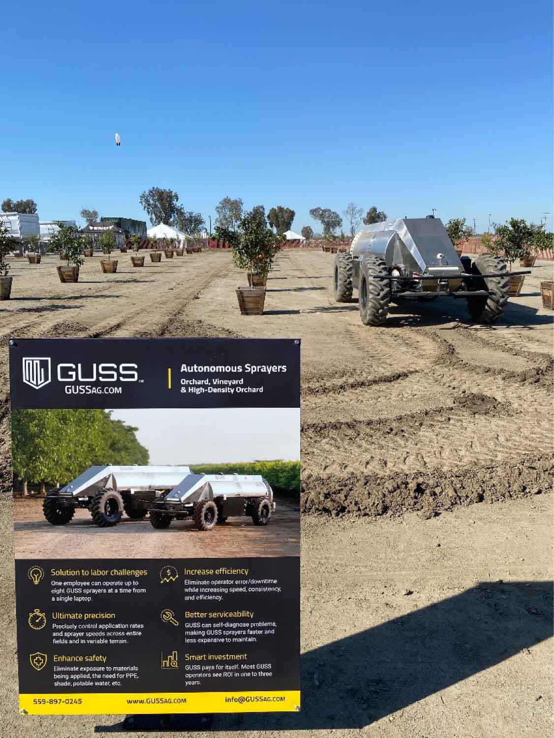 World Ag Expo 2023 GUSS Exhibit